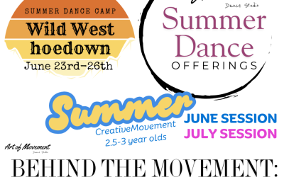 2025 Summer Dance Offerings